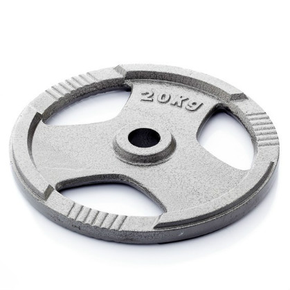 Muscle Power Olympische halterschijf 20 kg gietijzer Ø 50 mm MP804 MP80420KG